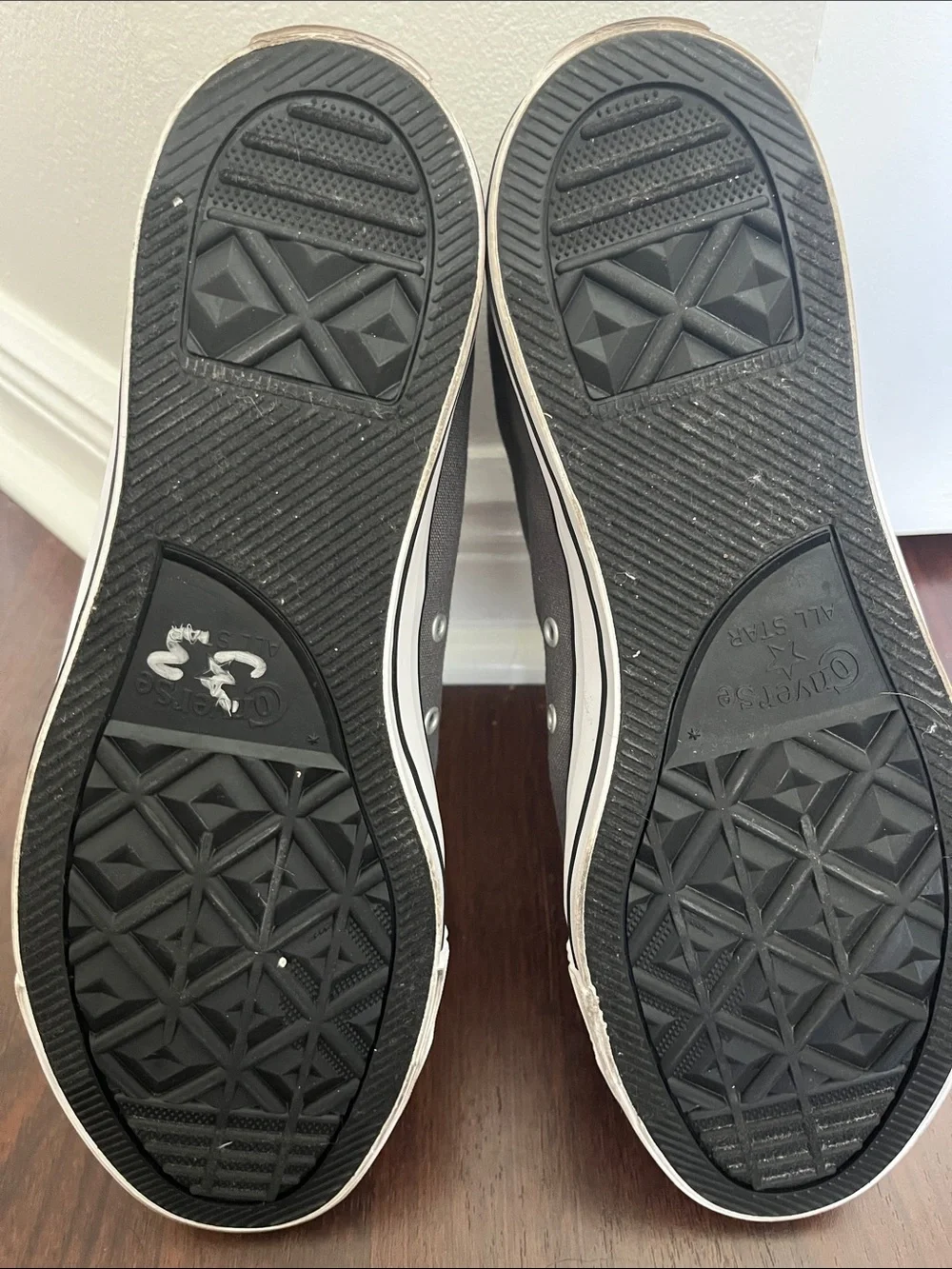 Converse Gray High-Top Sneakers
